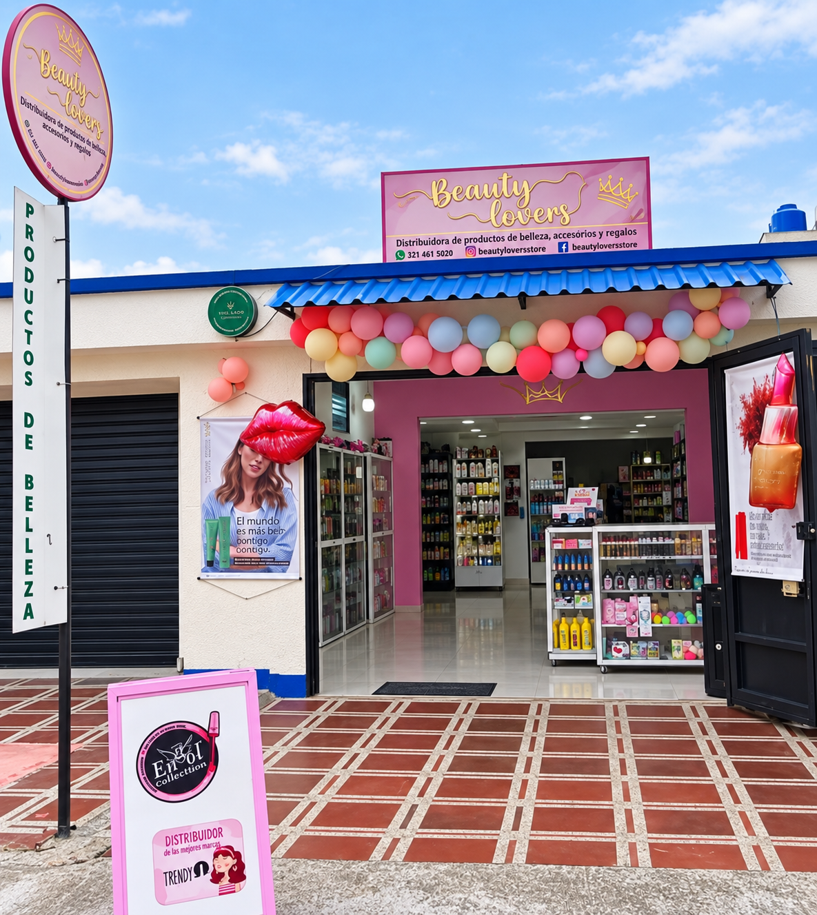 Fachada comercial de Guapas en Pitalito Huila